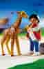 Playmobil 3253: Babygiraffen - Pflegerin