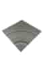1x Lego Straßenplatte Kurve [100g 25.5x25.5x0.3cm 32x32 Noppen] grau