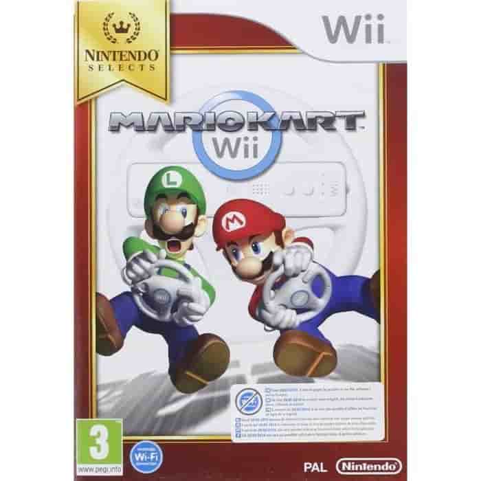 Mario Kart Wii-spel - Nintendo Selects - Racing - Boxed