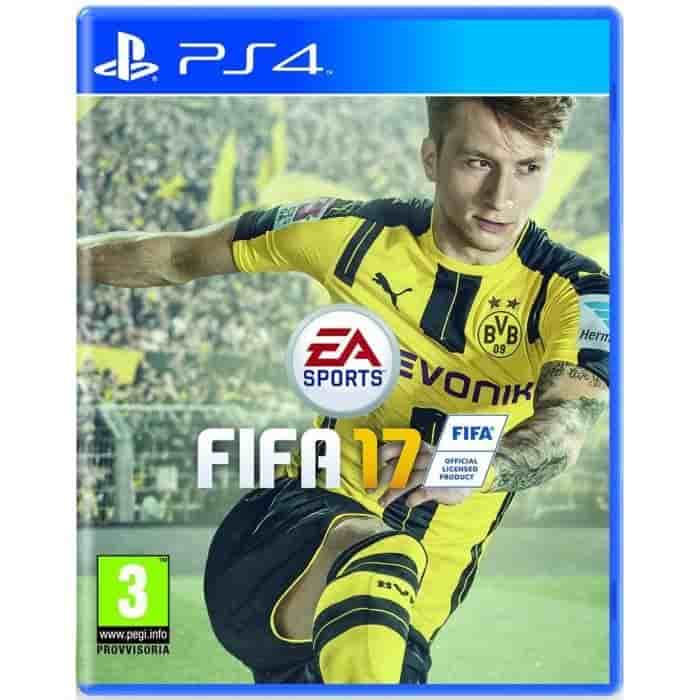 PS4 Fotbollsspel FIFA 17 - Electronic Arts - Standard Edition - PS4 Plattform - Genre Sport - PEGI 3+