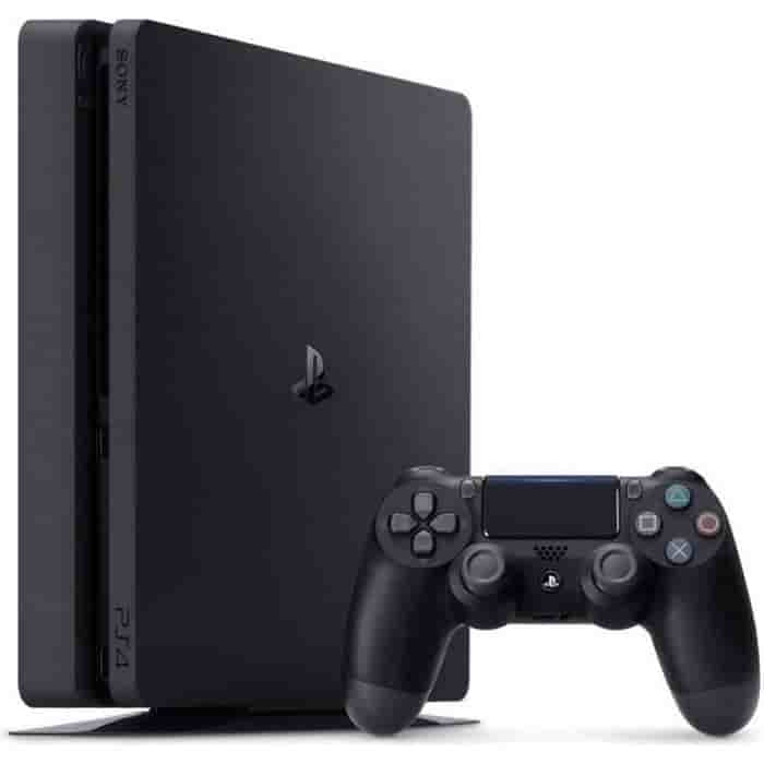 Sony PlayStation 4 500 GB-konsol + handkontroll - Svart - Begagnad - Mycket bra skick