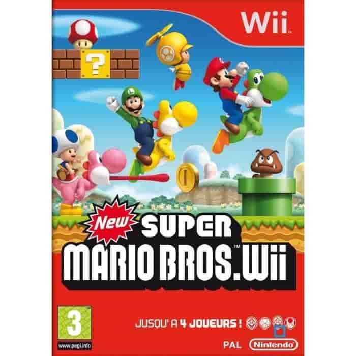 NYTT SUPER MARIO BROS / NINTENDO Wii KONSOLSPEL