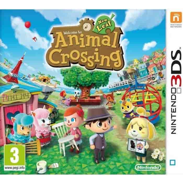 Animal Crossing New Leaf 3DS-spel