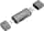 Sandstrøm 2-in-1 USB-C/USB-A SD-kortläsare - Nyskick - i originalförpackning