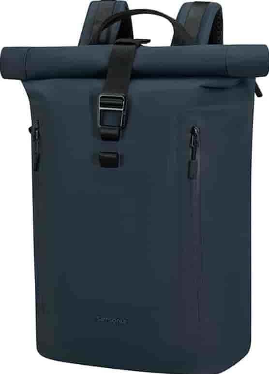 Samsonite Coatify Biz Rolltop 15.6’’ ryggsäck för bärbar dator (blå) - Nyskick - originalförpackning saknas