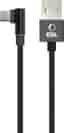 ESL USB to microUSB gamingkabel 1m (svart) - Nyskick - i originalförpackning