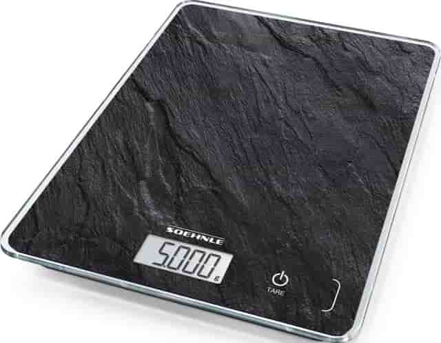 Soehnle Page Compact 300 Slate köksvåg 11406 (svart) - Fint skick - lite slitage