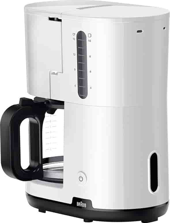 Braun Breakfast 1 kaffebryggare KF1100WH (vit) - Nyskick - originalförpackning saknas