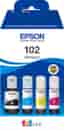 Epson 102 4-färgs bläckpatroner value pack - Nyskick - i originalförpackning