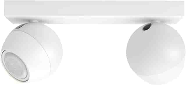 Philips Hue Buckram vit spotlight 2x5W - Fint skick - lite slitage