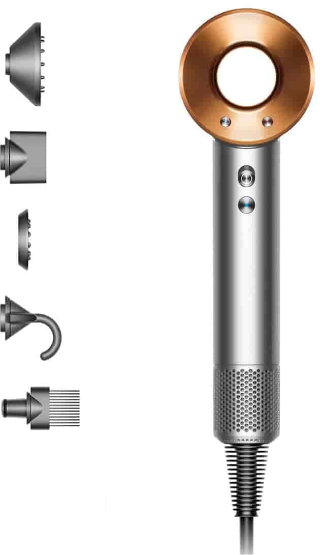 Dyson Supersonic HD07 hårfön (nickel/koppar) - Nyskick - i originalförpackning