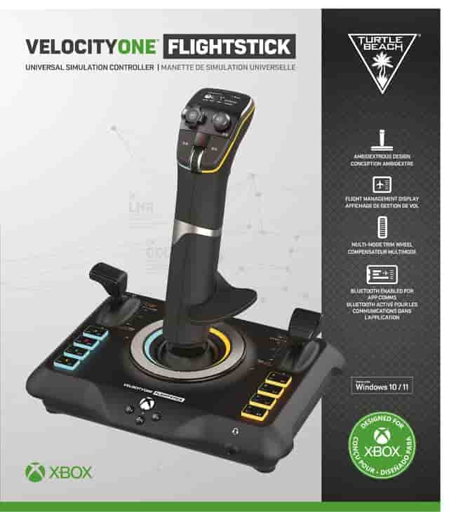 Turtle Beach VelocityOne joystick för flygsimulator - Nyskick - i originalförpackning
