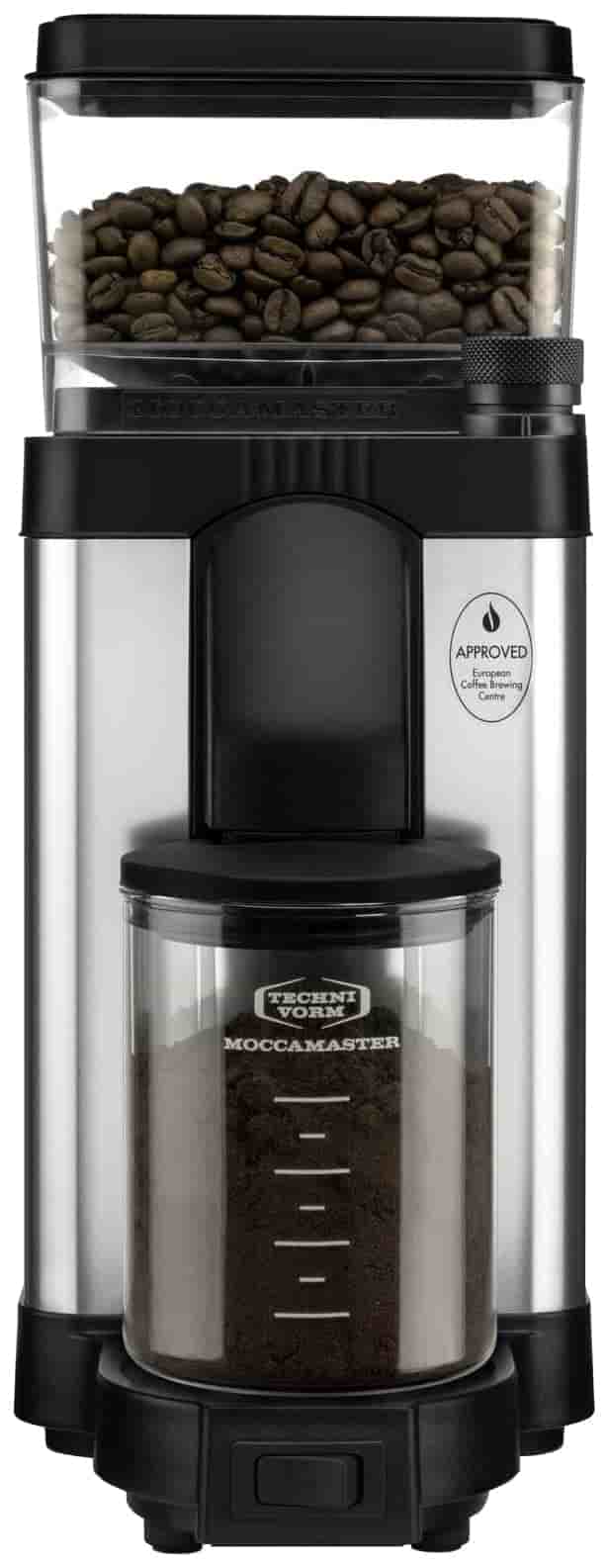 Moccamaster KM5 kaffekvarn 49510 (polerat silver) - Nyskick - originalförpackning saknas