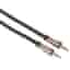 Hama 3.5 mm AUX-ljudkabel (Pro/guldpläterad/5 m) - Nyskick - i originalförpackning