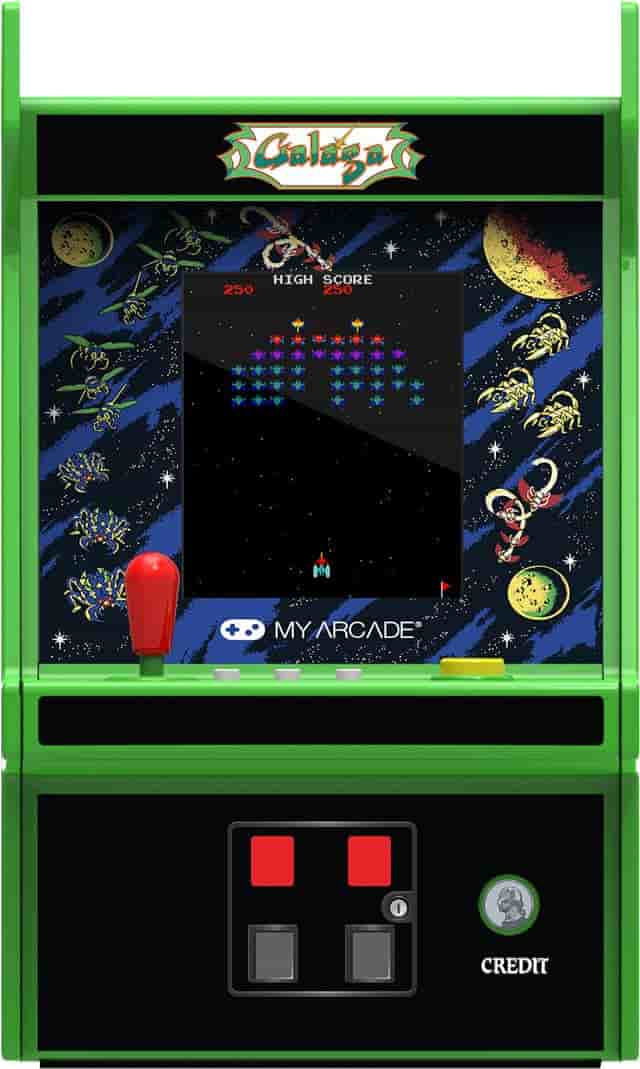 My Arcade Micro Player Pro 6.7" Galaga 2in1 Retro spelkonsol - Nyskick - i originalförpackning
