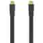 Hama High Speed platt HDMI-kabel (1.5 m) - Nyskick - i originalförpackning