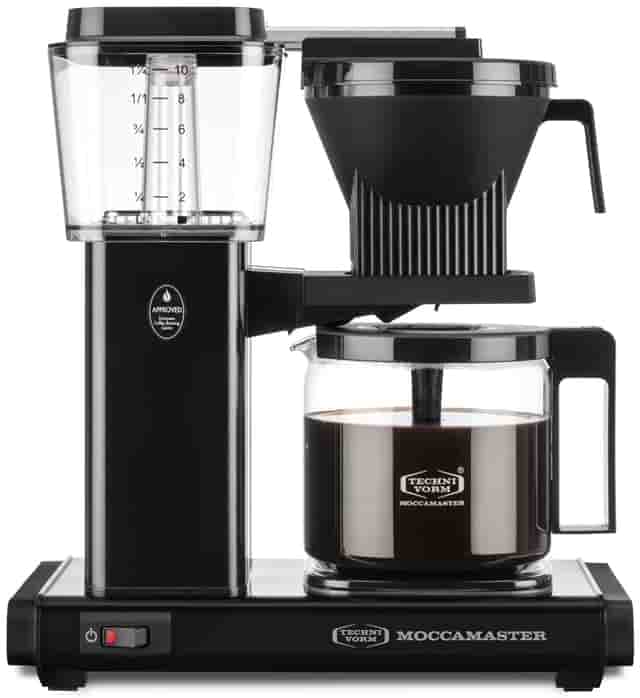 Moccamaster One Switch Kaffebryggare (svart) - Nyskick - i originalförpackning