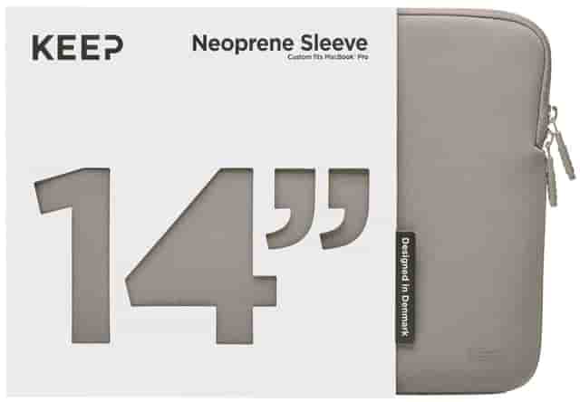 KEEP 14" Neopren MacBook-fodral (Portabella) - Nyskick - i originalförpackning
