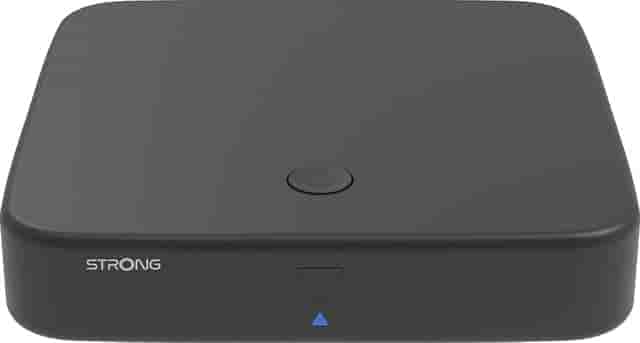 Strong Hybrid DVB-T2 & Android TV Box 4K UHD-strömningsenhet (svart) - Nyskick - i originalförpackning
