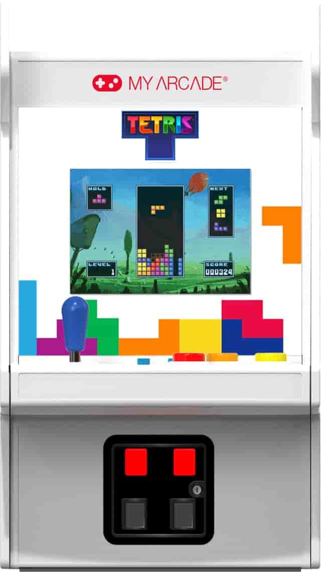 My Arcade Micro Player Pro 6.7" Tetris Retro spelkonsol - Nyskick - i originalförpackning