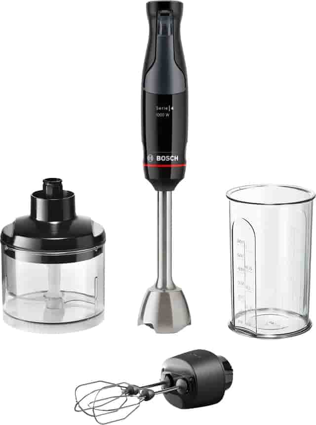 Bosch ErgoMaster Series 4 stavmixer MSM4B624 (svart) - Nyskick - i originalförpackning