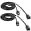 2 X Câble d'extension rallonge pour manette Nintendo Mini Nes Classic MiniNes / Mini SuPer Ntendo Claccic - 3 mètres