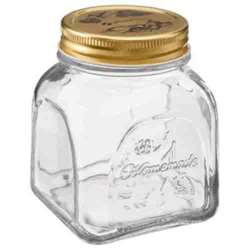 Bocal en Verre Homemade 12cm Transparent
