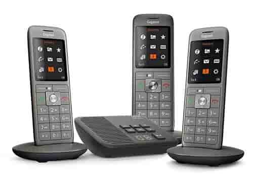 Téléphone fixe sans fil Gigaset CL660A Trio Anthracite