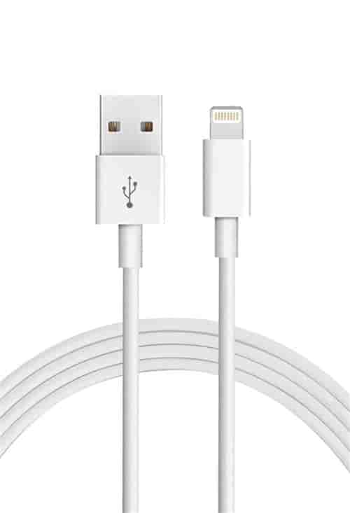 Câble long Chargeur rapide 2 mètres pour IPhone 14/ 13/12/11/X / XS / Max / XR / 8 / 7 / 6 / SE / 5- Rechargement Et Synchronisation ultra rapide 2,4A 2M, Data lightning Apple vers USB