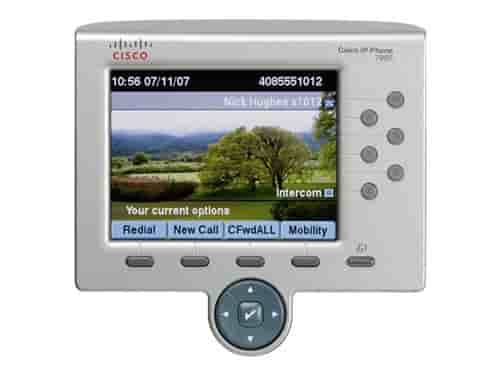 Cisco Unified IP Phone 7965G - Téléphone VoIP - SCCP, SIP - 6 lignes - argent, gris foncé
