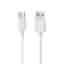 Câble de recharge USB TYPE C pour Huawei P20 PRO (1 mètre, blanc)