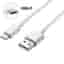 Cable USB-C Chargeur Blanc Pour ONEPLUS 7 PRO / ONEPLUS 7 / ONEPLUS 6T / ONEPLUS 6 / ONEPLUS 5T / ONEPLUS 5 / ONEPLUS 3T / ONEPLUS 3 - Cable Type USB-C Mesure 1 Metre Phonillico®