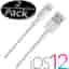 Alpexe® Lot 2 Cables USB Lightning Chargeur COMPATIBLES Apple iPhone 2 Metres