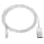 VSHOP® 2M Câble pour Apple iPhone X, 8, 8 Plus, 7, 7 Plus, 6, 6 Plus, 6s, 6s Plus, 5, 5s, 5c, SE, iPad 4, Mini, 2, 3, 4, Air, 2, Pro - Blanc