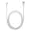 Câble Lightning blanc Apple chargeur iPhone 1m