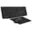 Suza Advance - Clavier, souris et tapis de souris - sans fil - 2.4 GHz - AZERTY - Français - noir