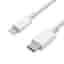INECK® Câble USB Type C Mâle vers Connecteur iPhone lightning Mâle 1M