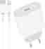 Chargeur USB C 20w chargeur secteur ultra rapide type C adaptateur mural + câble type C vers lightning 1 m compatible iPhone APPLE