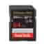 Carte mémoire SD SanDisk Extreme Pro SDXC UHS-I U3 Class10 64 Go