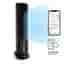Rafaîchisseur d'air connecté Klarstein Polar Tower Smart - 7L - 3.306 m³/h - 85W - Télécommande - Noir