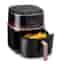 Friteuse à air chaud - Klarstein Air Bloom avec fonction vapeur 1500W 7,5 L 16 programmes - Noir