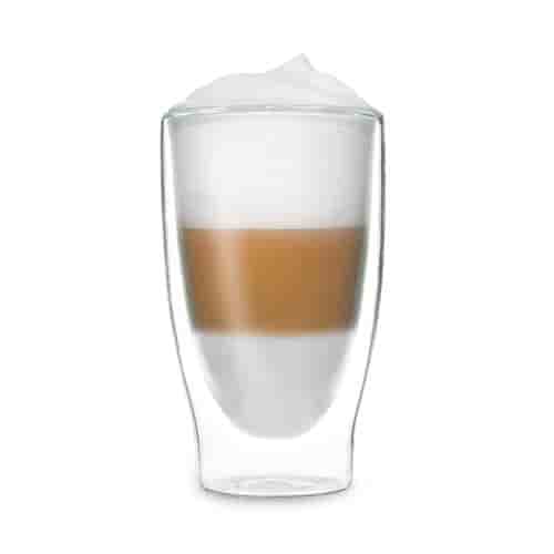 Verre à double paroi - Feelino by Klarstein DUOS - Set de 4 - Pour expresso & thé - 400 ml