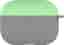 Etui en silicone liquide bicolor On Earz Mobile Gear pour AirPods Pro Gris et Vert menthe