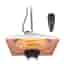Blumfedt Heat Square - Chauffage de plafond infrarouge , 3 puissances : 650W / 1350W / 2000W - Blanc
