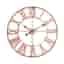 Horloge murale - Queensway Casa Chic by Blumfeldt 60 - cadre métallique silencieux - Doré Rose
