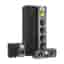 auna V9B Pack 5 enceintes HiFi home cinema son surround 88dB 440W RMS - noir