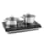 Table de cuisson - Klarstein VariCook Slim - Plaque vitrocéramique - 3500W - Minuterie - Tactile - Noir