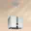 Hotte d'îlot - Klarstein Futurelight Smart - recyclage d'air - 420 m³/h - LED - Contrôle via app
