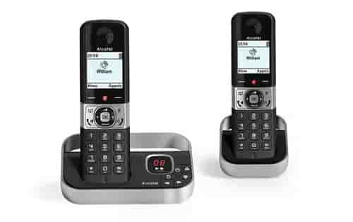 Téléphone fixe sans fil Alcatel F890 Voice Duo Noir