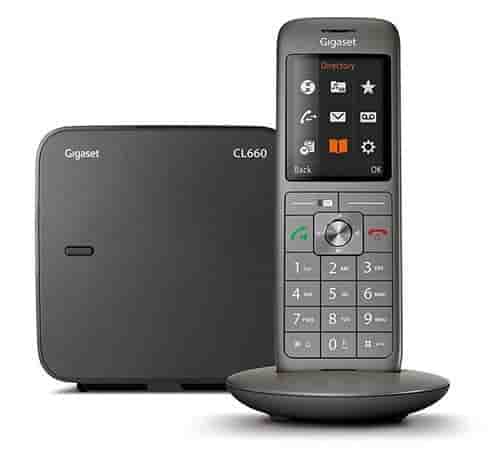 Téléphone fixe sans fil Gigaset CL660 Solo Anthracite